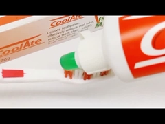 Creme dental orgânico de ervas naturais com aloe vera 100 g remove suavemente o mau hálito