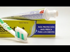 Dentes da marca própria 90g da hortelã que claream o refrescamento oral do dentífrico erval