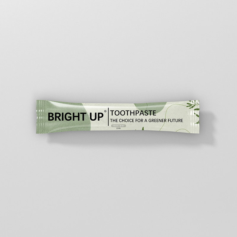 do tamanho 6g da hortelã do sabor do dentífrico embalagem de um dia pequena do saco de papel duas vezes Degradable