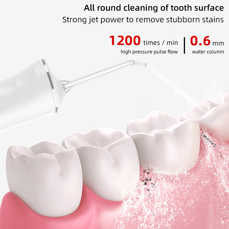 Água profissional Flosser de Irrigator dos cuidados dentários do removedor da chapa dental da casa IPX7 e do curso
