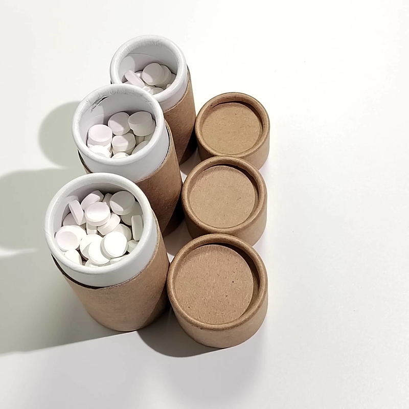 Colutório clareando natural dental dos dentes do sólido zero portátil das tabuletas do dentífrico do sabor da hortelã do desperdício