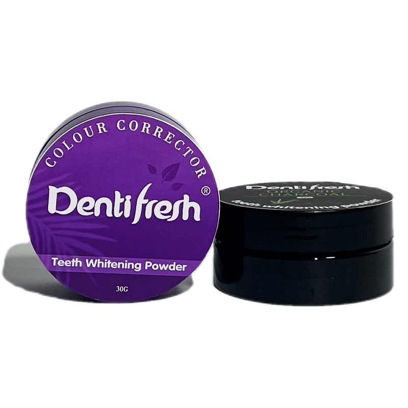 Correcção instantânea de cor DentiTonador de Dentes Roxo Fresco Púrpura de Branqueamento Dentário, 30G, hortelã fresca
