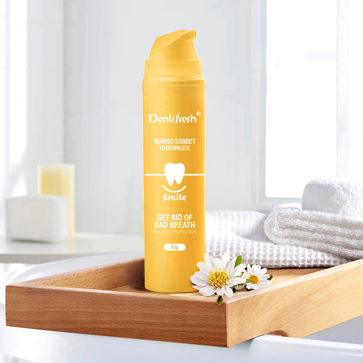 Elimine o mau hálito e refresque a boca com pasta dental de cuidados orais Proteções múltiplas para uma saúde oral ideal