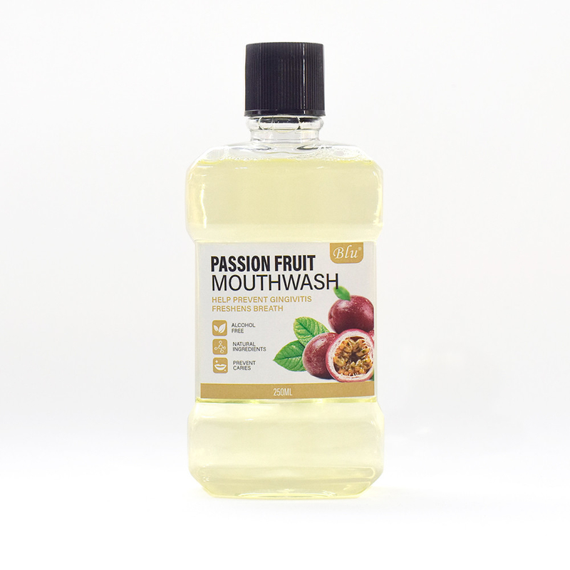 Antibacteriano orgânico não alcoólico Cuidados com a saúde oral Sabor de frutas 250 ml Cuidados com a saúde das gengivas