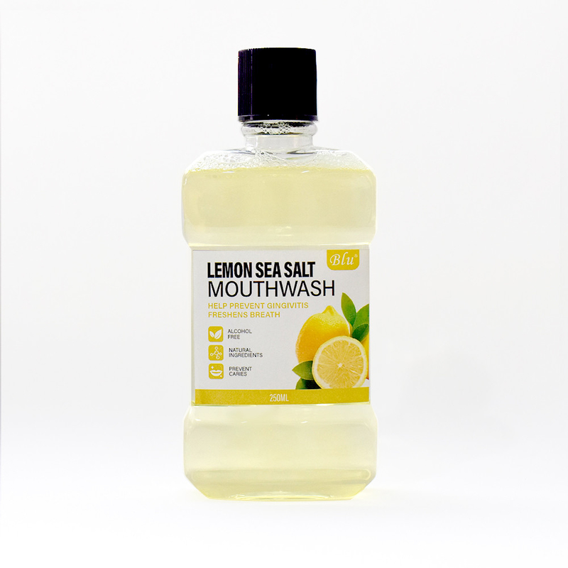 Vários sabores Antiséptico oral limpo fresco fresco não alcoólico Bocal Para higiene oral diária