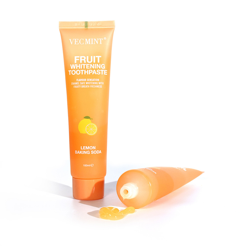 VEC MINT 100 ml Sabor de frutas Branqueamento de dentes Limpeza básica Cuidados orais Creme dental refrescante