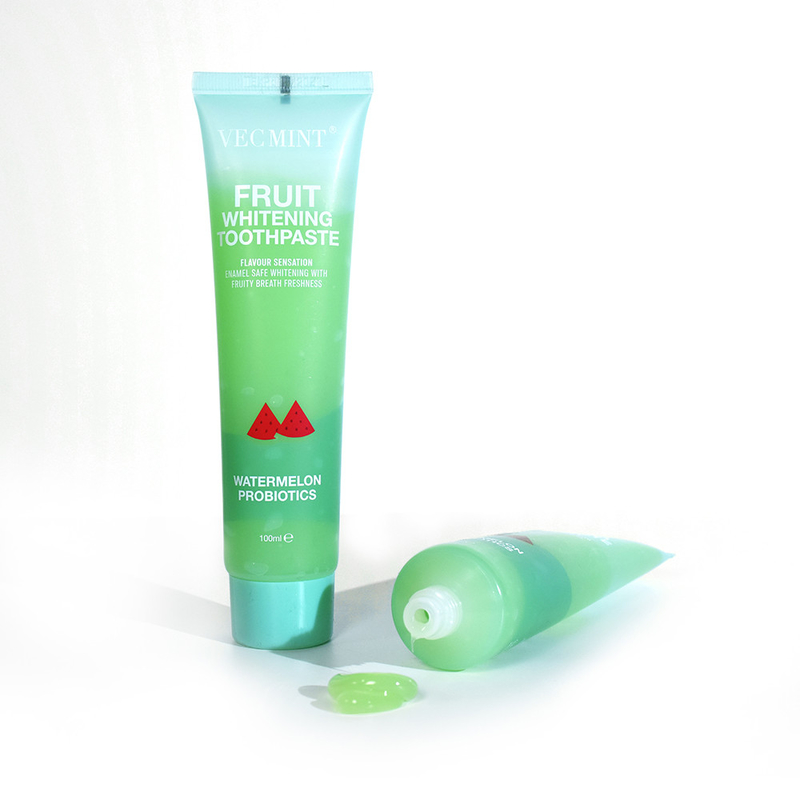 VEC MINT 100 ml Sabor de frutas Branqueamento de dentes Limpeza básica Cuidados orais Creme dental refrescante