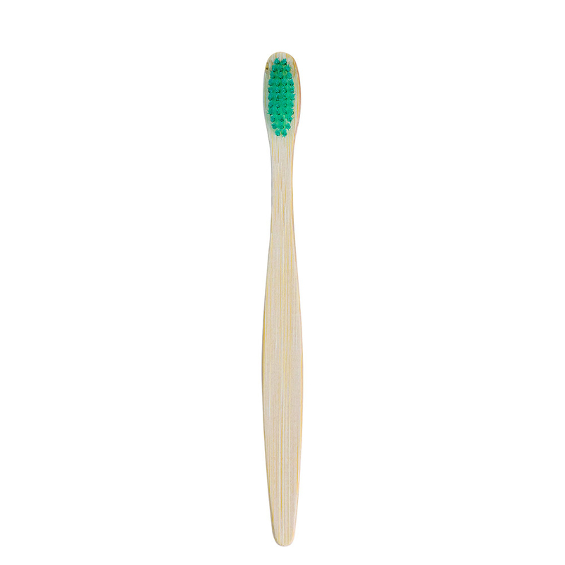 Customizado Gráfico Natural Eco Biodegradável Colorido Suave Hotelar Bamboo Escova de Dentes Com Embalagem
