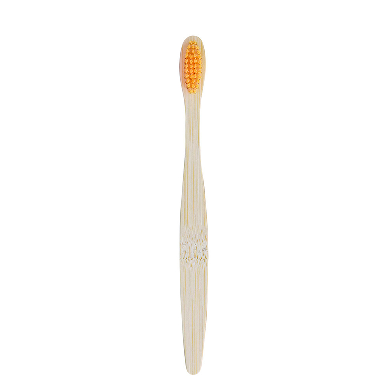 Customizado Gráfico Natural Eco Biodegradável Colorido Suave Hotelar Bamboo Escova de Dentes Com Embalagem