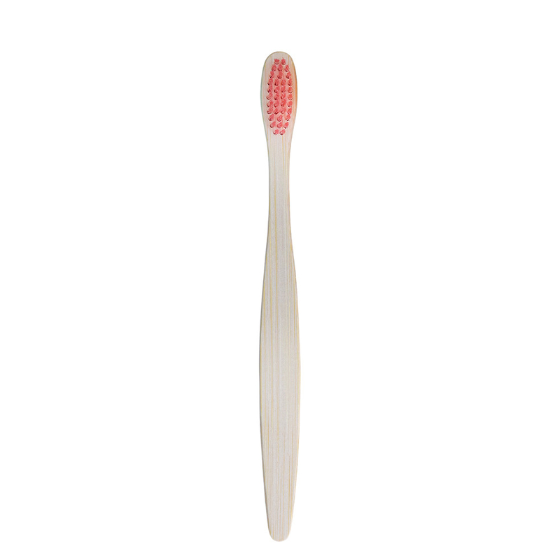Customizado Gráfico Natural Eco Biodegradável Colorido Suave Hotelar Bamboo Escova de Dentes Com Embalagem