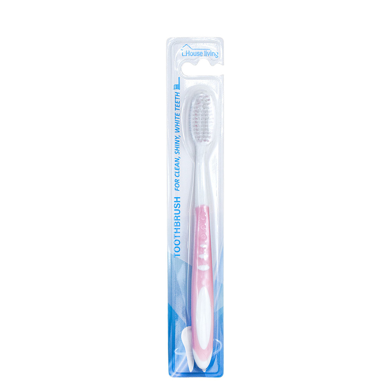 Gráfico Custom Adult Travel Home Hotel Plástico Borracha Suave Bristle Brush de Dentes de Uso Doméstico Em Cartão de Bolhas