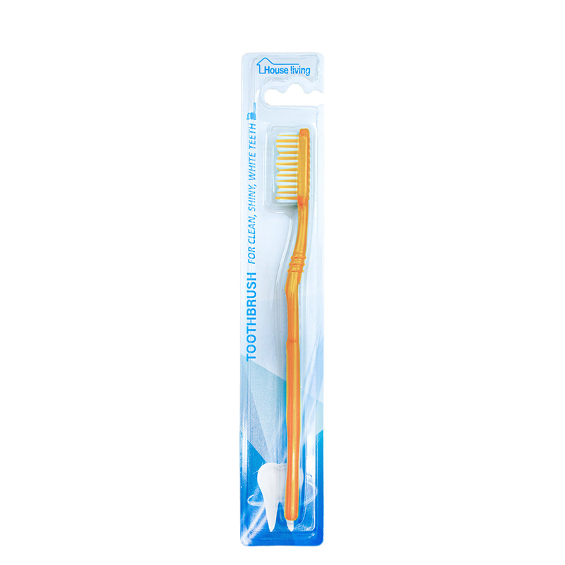Gráfico Custom Adult Travel Home Hotel Plástico Borracha Suave Bristle Brush de Dentes de Uso Doméstico Em Cartão de Bolhas