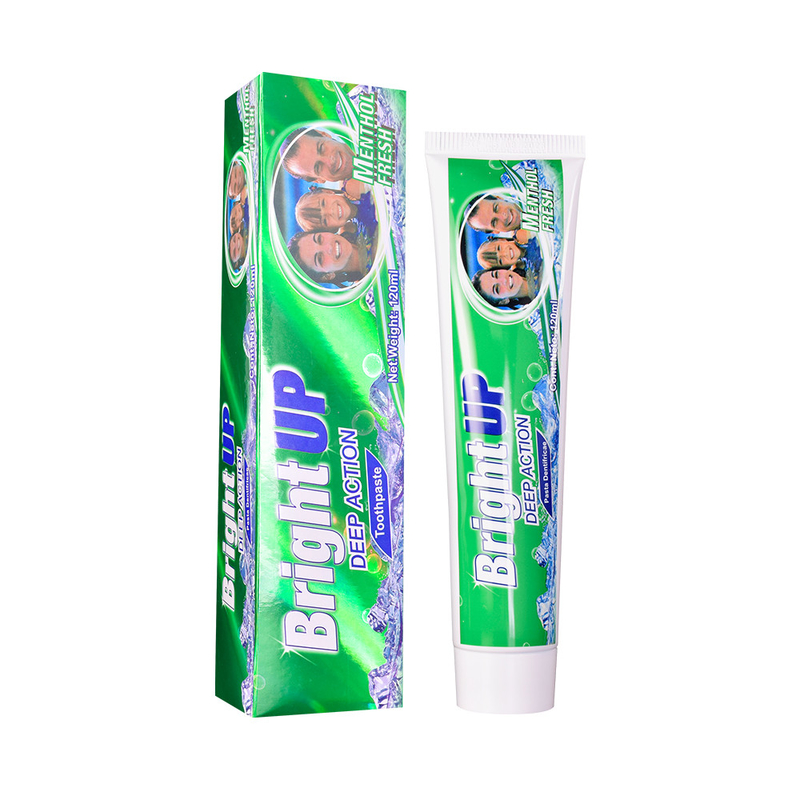 Ação profunda Mentol Creme dental fresco 120 ml - Experimente uma sensação de resfriamento instantâneo
