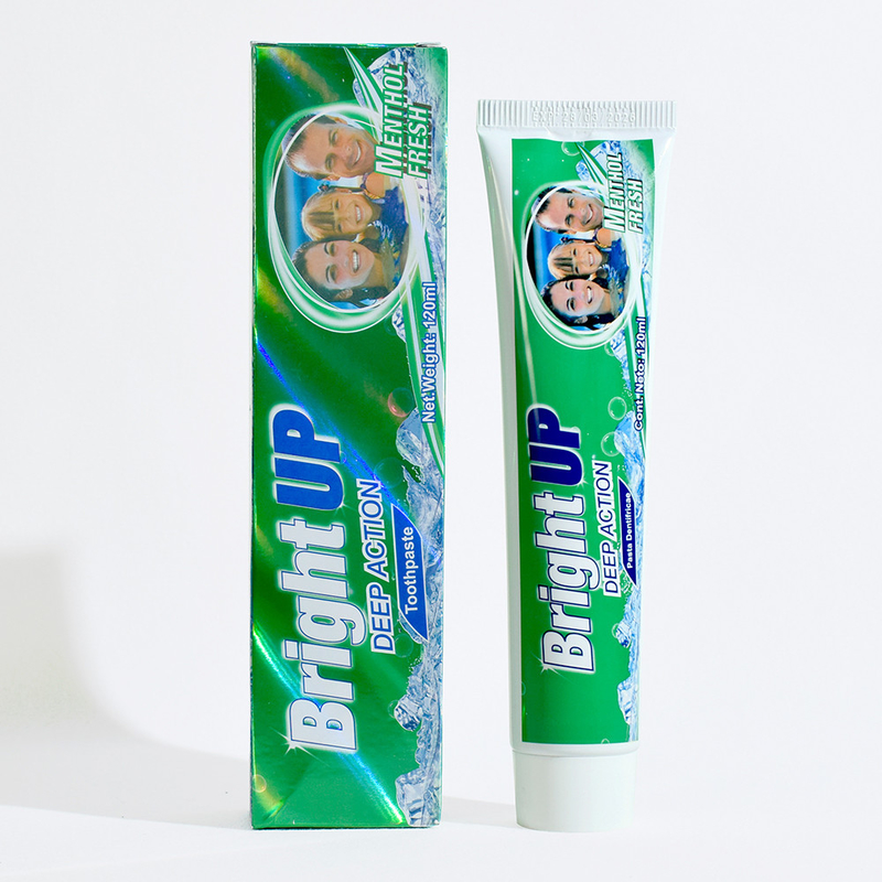 Ação profunda Mentol Creme dental fresco 120 ml - Experimente uma sensação de resfriamento instantâneo
