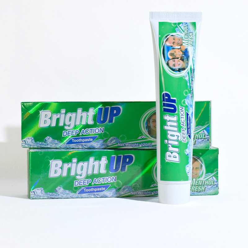Ação profunda Mentol Creme dental fresco 120 ml - Experimente uma sensação de resfriamento instantâneo