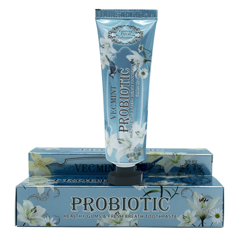 VECMINT Lily Creme Dentário 100g Creme Dentário para Dentes Saudáveis Coleção Floral Fantástica Venda Quente Fábrica Entrega Direta
