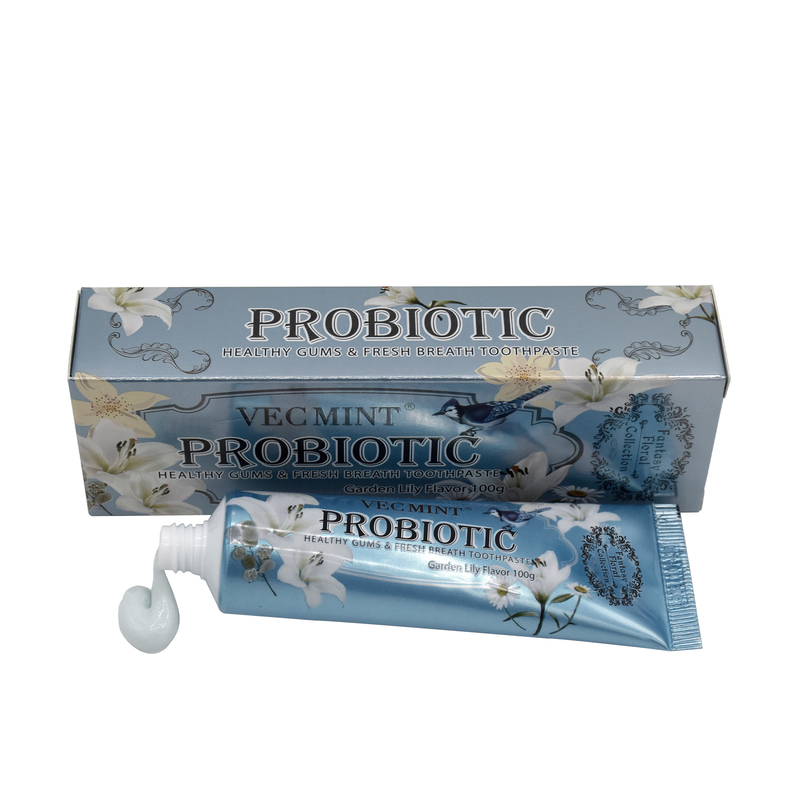 VECMINT Lily Creme Dentário 100g Creme Dentário para Dentes Saudáveis Coleção Floral Fantástica Venda Quente Fábrica Entrega Direta
