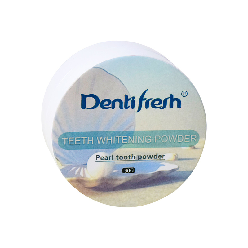 Correcção instantânea de cor DentiTonador de Dentes Roxo Fresco Púrpura de Branqueamento Dentário, 30G, hortelã fresca