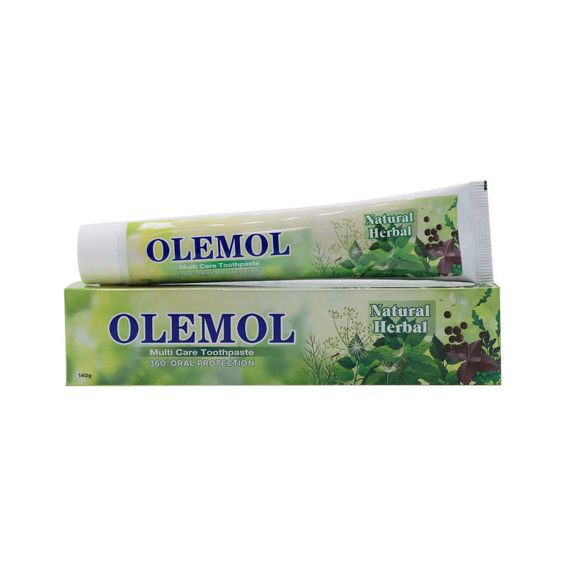 OLEMOL Multi White Toothpaste 90g - Fórmula Max de branqueamento e remoção de manchas para um clareamento eficaz dos dentes e cuidados orais diários