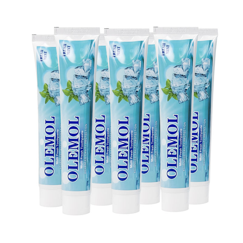 OLEMOL Natural Herbal Multi Care Creme Dental 140g - Proteção Oral 360° Produto de higiene dental para cuidados orais diários