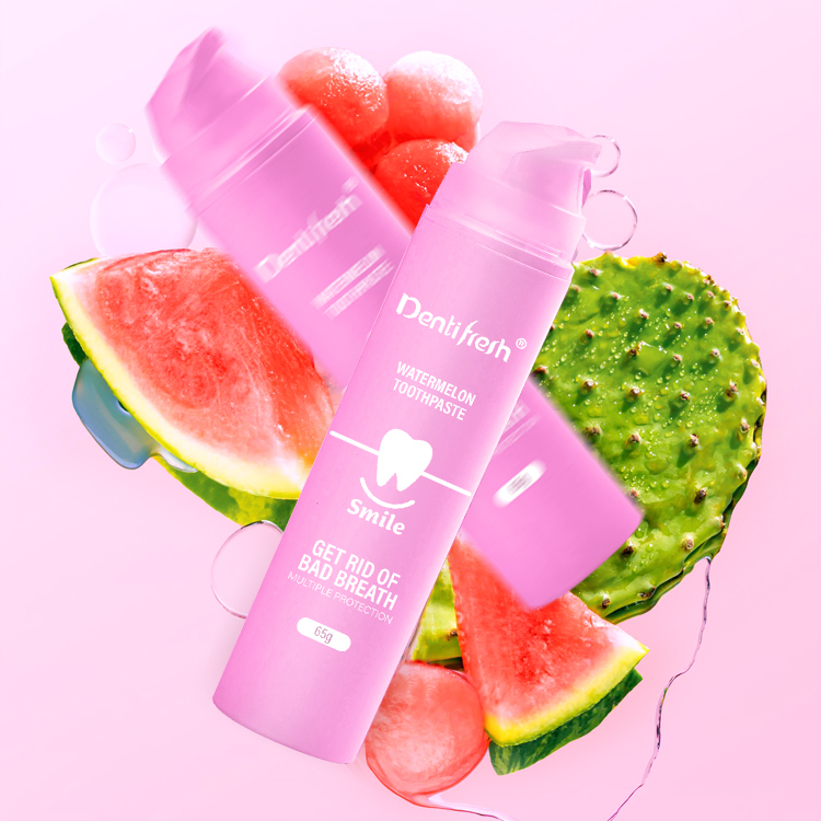 Pasta dental suave e branqueadora de sabor a frutas para todas as idades Uma solução refrescante