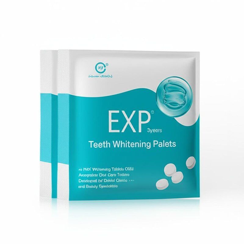 EXP 3 anos Comprimidos de Clareamento Dental OEM Private Label Aceitável Comprimidos para Cuidados Orais Desenvolvidos para Clínicas Dentárias e Especialistas em Beleza
