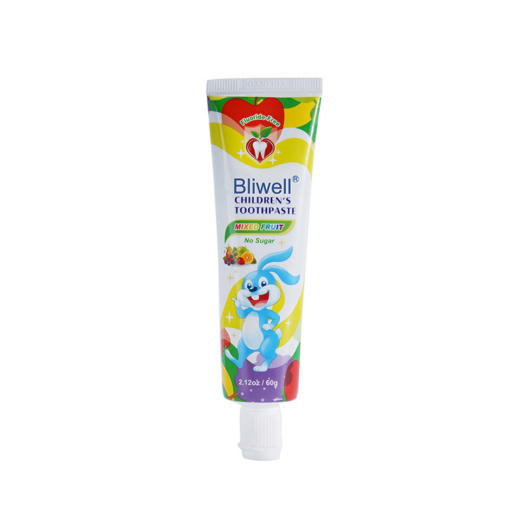 a pastilha elástica das crianças 125g Flavored o cofre forte do dentífrico das crianças do dentífrico para engulir o OEM