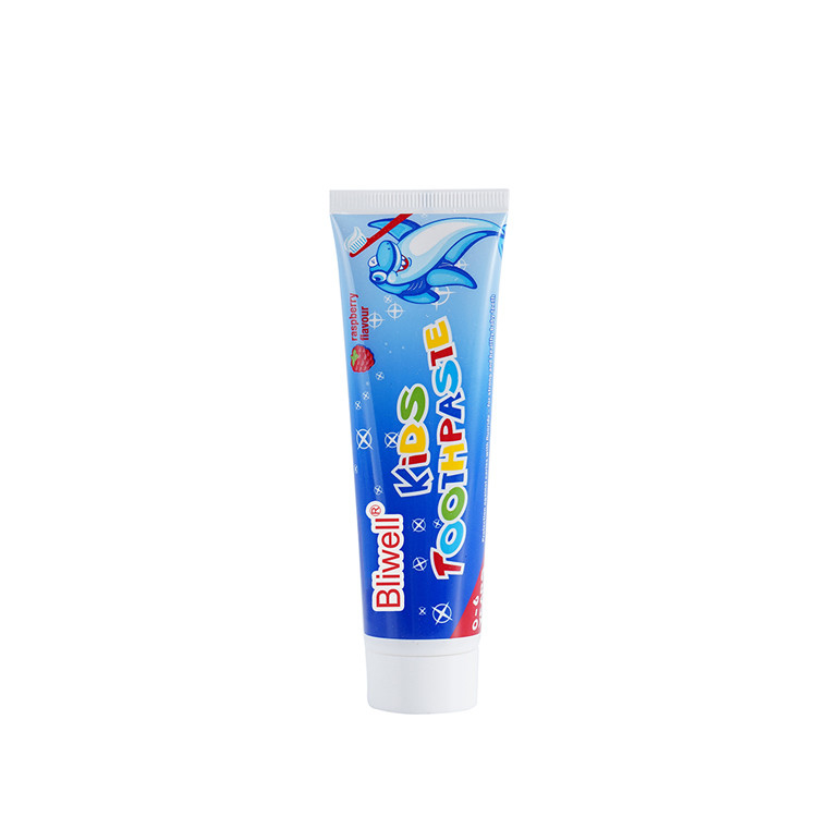 a pastilha elástica das crianças 125g Flavored o cofre forte do dentífrico das crianças do dentífrico para engulir o OEM