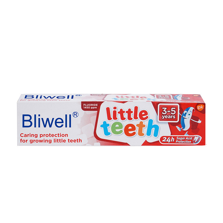 a pastilha elástica das crianças 125g Flavored o cofre forte do dentífrico das crianças do dentífrico para engulir o OEM
